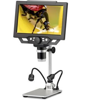 Wellbox WB-MK01 9'' Dijital Şarjlı Mikroskop 1600x Full HD