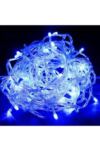 Kuzey 10 Metre Mavi Led Işık Mavi İp Led Işık Kablo Işık 220V Fişli Işık Dekorasyon Işığı Mavi Noel Işığı