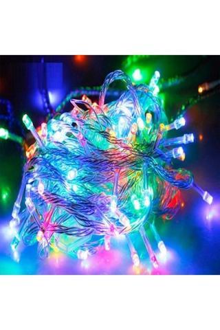 Kuzey 10 Metre Renkli Led Işık Renkli İp Led Işık Kablo Işık 220V Fişli Işık Dekorasyon Işığı Noel Işığı