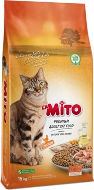 La Mito Adult Cat Tavuklu Yetişkin Kedi Maması 15 Kg