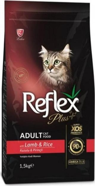 Reflex Plus Kuzu Pirinç Yetişkin Kedi Mama 1,5 Kg