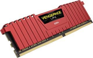 Corsair Corsaır Cmk8gx4m1a2400c16r 8gb Ddr4 2400mhz Cl16 Vengeance Red Lpx Soğutuculu Dımm Bellek