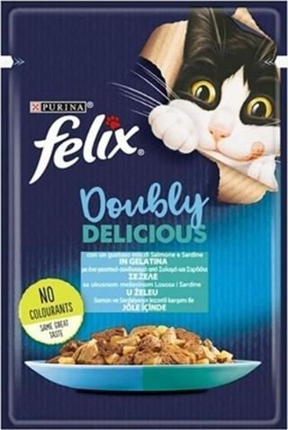 Felix Somonlu & Sardalyalı Yetişkin Kedi Konservesi 85 Gr
