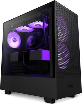 Nzxt H Series H5 Flow Rgb Cc-h51fb-r1 Siyah Atx Mid Tower Gaming (OYUNCU) Kasa