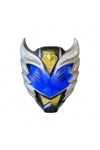Kuzey Mavi Power Rangers Maskesi Korku Maskesi Cadılar Bayramı Maskesi Kostüm Aksesuarları Maskesi