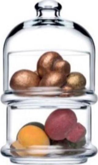 Paşabahçe 96985 Villa Patisserie 2 Katlı Kapaklı Kase Saklama