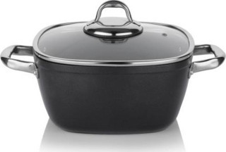 Schafer Gastronomie Master Granit 20 cm Derin Tencere Siyah