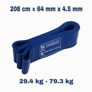 Powerband Direnç Lastiği ve Egzersiz Bandı Lacivert Strong