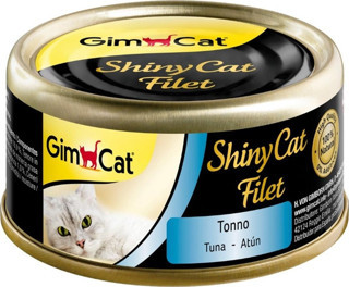 Gimcat Shinycat Kıyılmış Fileto Tuna Balıklı Kedi Konsevesi 70 Gr