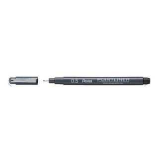 Pentel Pointliner Fiber Uçlu Teknik Çizim Kalemi 0.5mm
