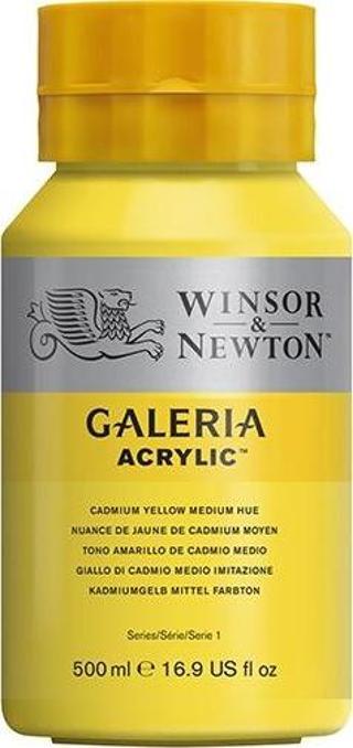 Winsor & Newton Galeria Akrilik Boya 500ml Cadmium Yellow Medium Hue 120