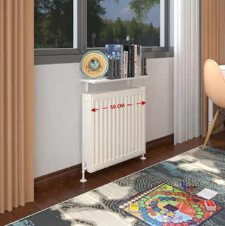 Kenzlife petek üstü raf dresuar feng şui byz 050*15 tekli kitaplık duvar rafı 050 cm uzunluk