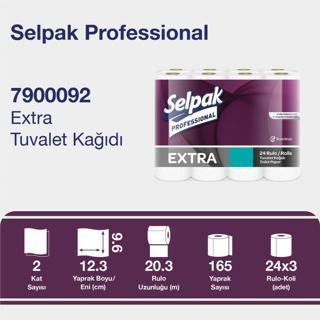 Selpak Professional Extra Tuvalet Kağıdı 3 X 24 Rulo