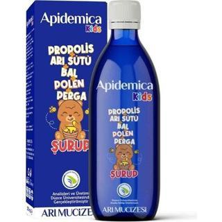 Apidemica Kids Propolis Arı sütü Bal Polen Perga Şurup 150 ML