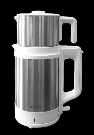 Luno Çelik Demlik Çay Makinesi Inox LC32006X01
