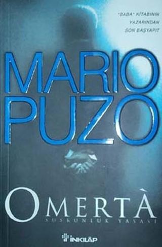 Omerta-Suskunluk Yasası Mario Puzo İnkılap Kitabevi Yayinevi
