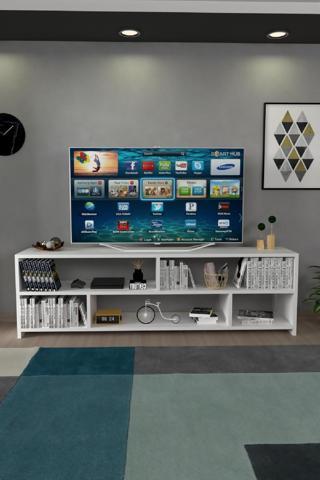 Moonlife Kuzey Tv Ünitesi Beyaz