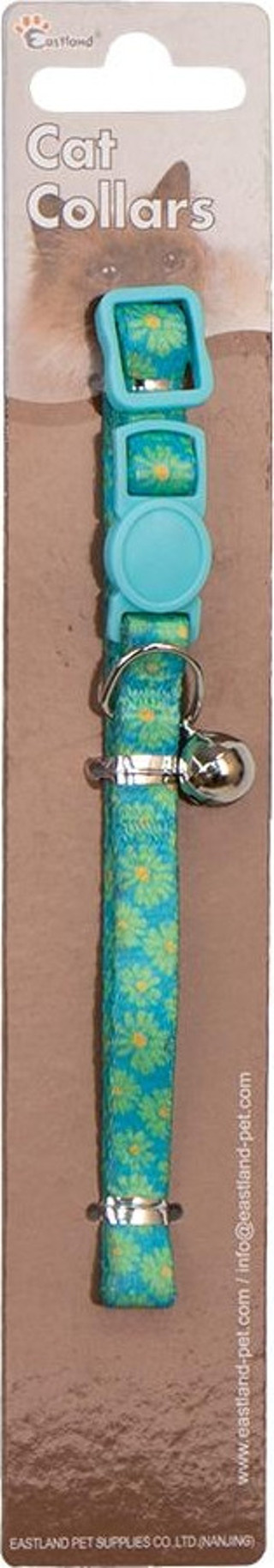 Eastland Klipsli Çiçek Baskılı Kedi Tasması 22-30c
