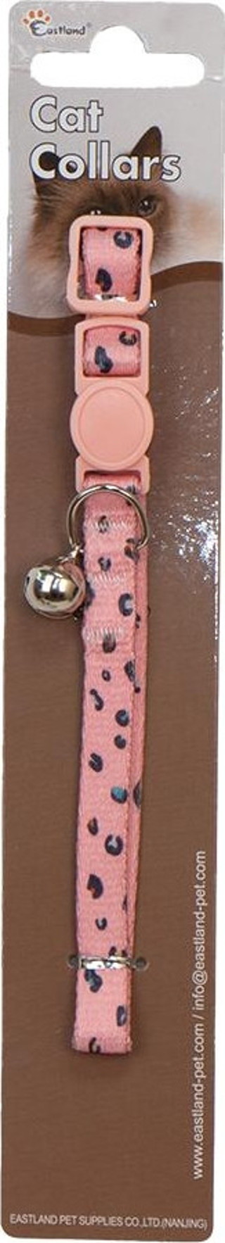Eastland Klipsli Leopar Baskılı Kedi Tasması 22-30
