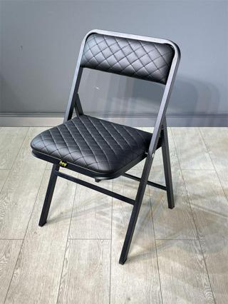 Hey Modüler Mobilya Hey Katlanır Mutfak Sandalyesi Yemek Balkon Bahçe Otel Kafe Katlanır Sandalyesi Siyah Baklava