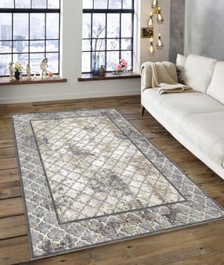 Dijidekor Işıltı Koleksiyonu Model169 Süngerli Dijital Baskılı Saçaksız Mutfak Halısı Yolluk