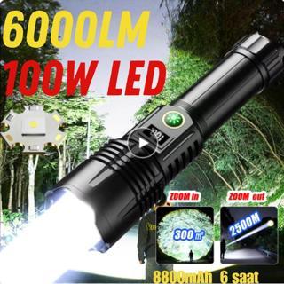 Gunkes Gold Orion Ledli Zomlu Uzun Menzil Kamp El Feneri Dağcı Ve Güvenlik Ekipmanları