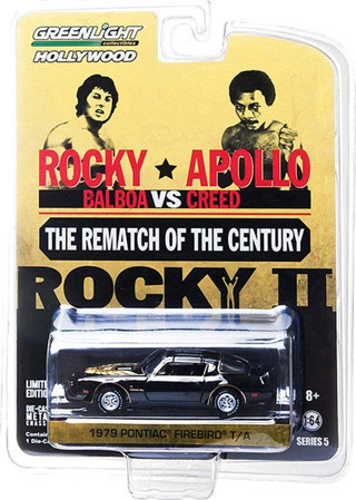 Greenlight 1979 Pontiac Firebird T/A Rocky 1:64 SİYAH