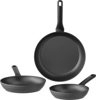 BergHOFF 1315090 3 Parçalı Yapışmaz Tava Seti Helix