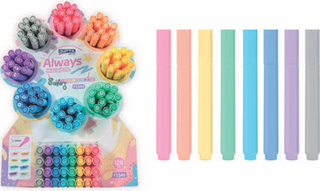 Gıpta Fosforlu Kalem Always 8 Renk 128 Li Stand F154900