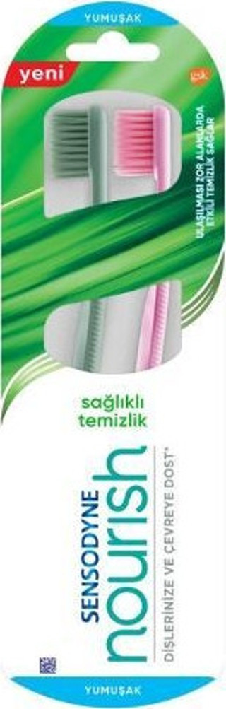 Sensodyne Diş Fırçası Nourish Yumuşak 2 li