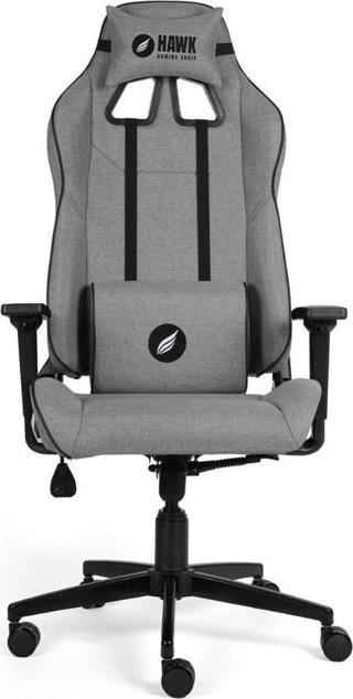 Hawk Gaming Chair Fab v1 3D Kolçak Kumaş Gri Gaming (Oyuncu) Koltuğu
