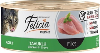 Felicia Tavuklu Fileto Tahılsız Kedi Konservesi 85 gr