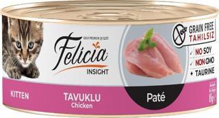 Felicia Tavuklu Kıyılmış Tahılsız Yavru Kedi Konservesi 85 gr