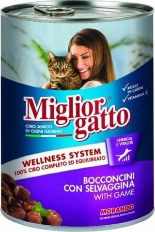 Miglior Gatto Av Hayvanlı Kedi Konservesi 405 Gr