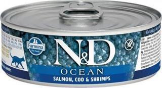 N&D Ocean Morina Balıklı Yavru Kedi Konservesi 80 Gr