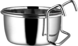 Eurodog Kanca Askılı Çelik Yem Kabı 5 Oz