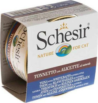 Schesir Ton Balıklı Hamsili Pirinçli Kedi Konservesi 85 Gr