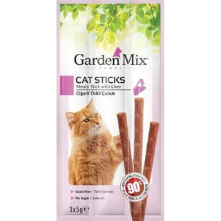 Garden Mix Ciğerli Kedi Stick Ödül 3*5gr