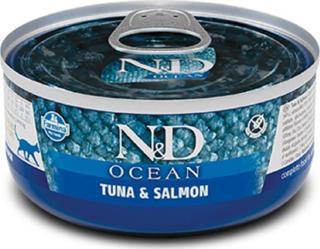 N&D Ocean Ton Balıklı Somonlu Kedi Konservesi 70 gr