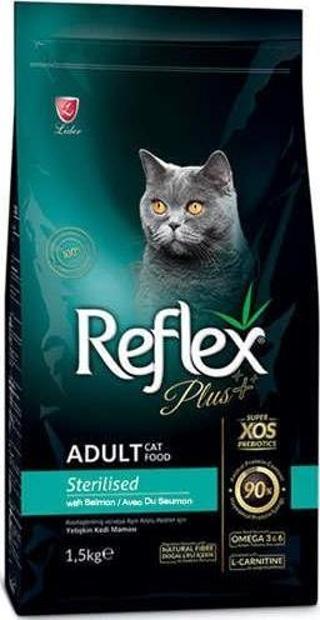 Reflex Plus Sterilised Somonlu Kısırlaştırılmış Kedi Maması 1,5 Kg