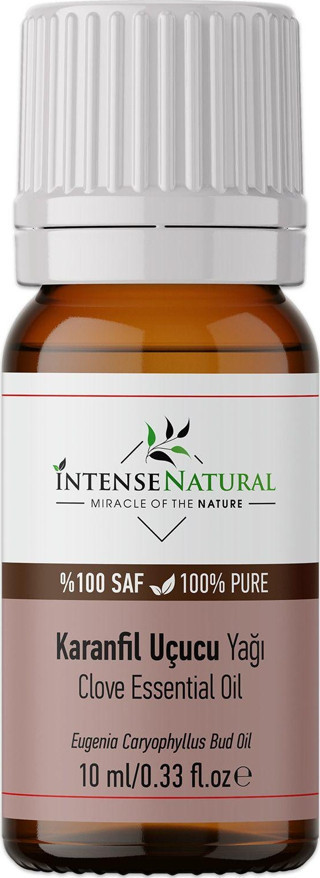 İntense Natural Karanfil Uçucu Yağı 10 Ml %100 Saf Ve Doğal Clove Essential Oil