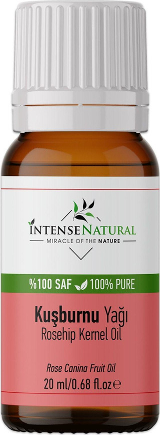 İntense Natural Kuşburnu Çekirdeği Yağı Soğuk Sıkım 20 Ml Saf Ve Doğal Rosehip Seed Oil