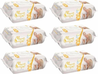 Sleepy Sensitive Islak Havlu Mendil 90 Yaprak Sensitive 6 Lı 