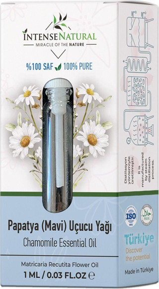 İntense Natural Papatya (Mavi) Uçucu Yağı 1 Ml %100 Saf Ve Doğal Chamomile Essential Oil