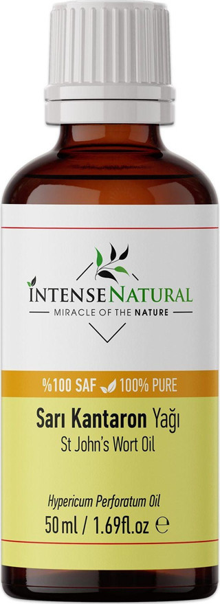 İntense Natural Sarı Kantaron Yağı 50 Ml %100 Saf Ve Doğal St John'S Wort Oil