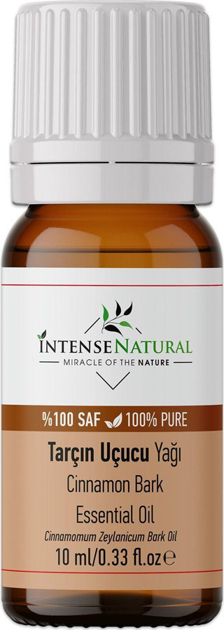 İntense Natural Tarçın Uçucu Yağı 10 Ml %100 Saf Ve Doğal Cinnamon Essential Oil