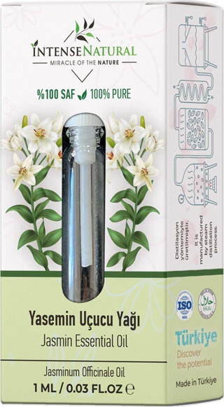 İntense Natural Yasemin Uçucu Yağı 1 Ml %100 Saf Ve Doğal Jasmine Essential Oil