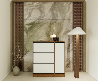 KORİKOS DÜŞER KAPAKLI AYAKKABI DOLABI