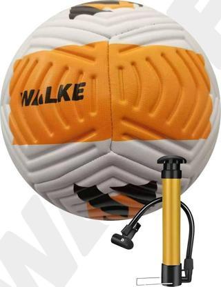Walke 5 Numara Futbol Topu Pompa Hediyeli Turuncu