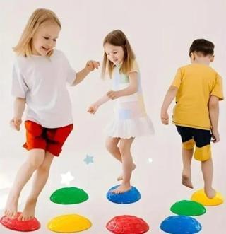 Çocuk Yarım Küre Denge ve Koordinasyon Adası 6 Lı Set